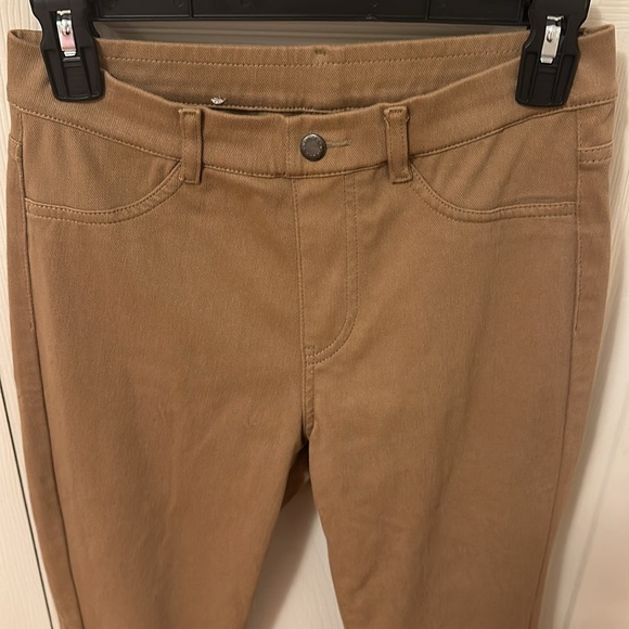 Uniqlo ultra stretch high rise skinny brown leggings size small - Picture 3 of 5